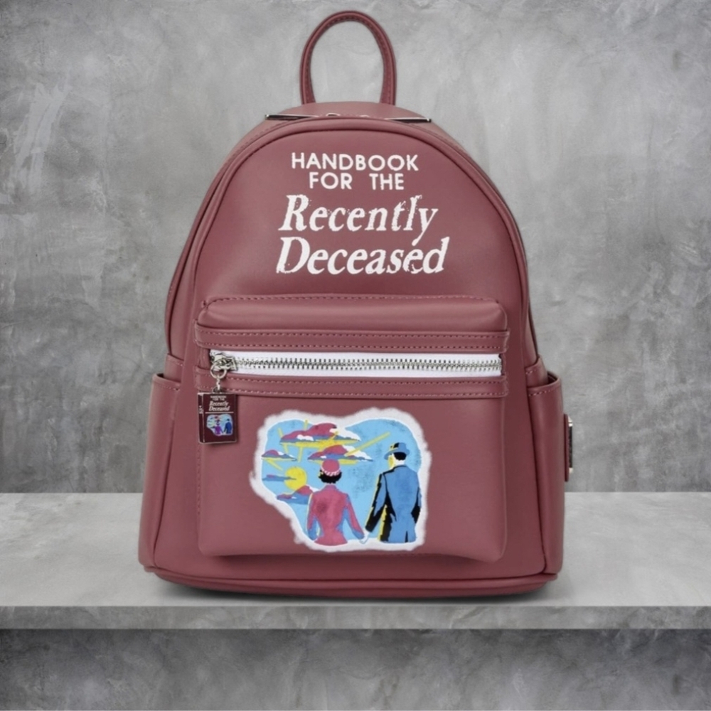 Loungefly Beetlejuice Handbook for the Recently Deceased Backpack